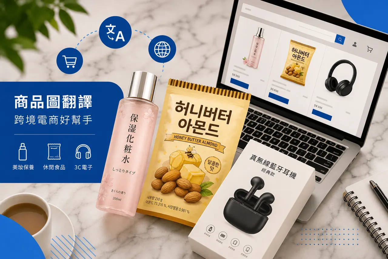 跨境商品包装与店铺主图