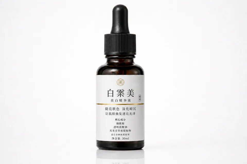 中文瓶身标签示意